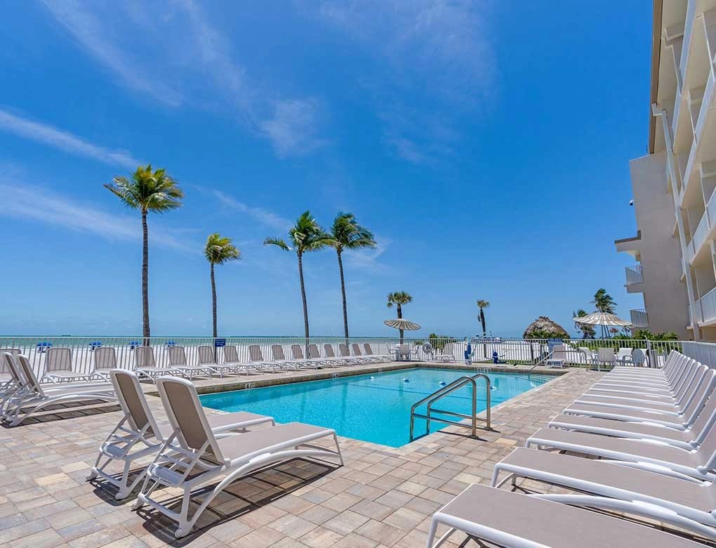 Swim in The Outdoor Heated Pool